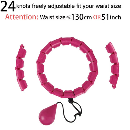 32/20/24/28 Adjustable Sport Hoops Thin Waist Exercise Detachable Massage Hoops Fitness Equipment Gym Home Training Weight Loss