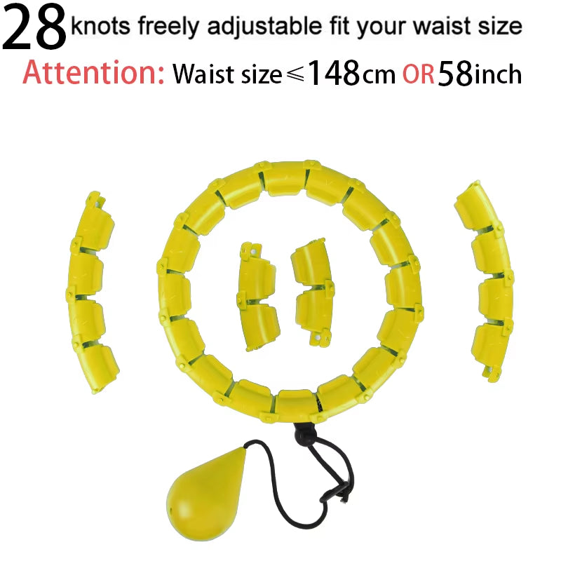 32/20/24/28 Adjustable Sport Hoops Thin Waist Exercise Detachable Massage Hoops Fitness Equipment Gym Home Training Weight Loss