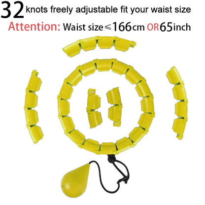 32/20/24/28 Adjustable Sport Hoops Thin Waist Exercise Detachable Massage Hoops Fitness Equipment Gym Home Training Weight Loss