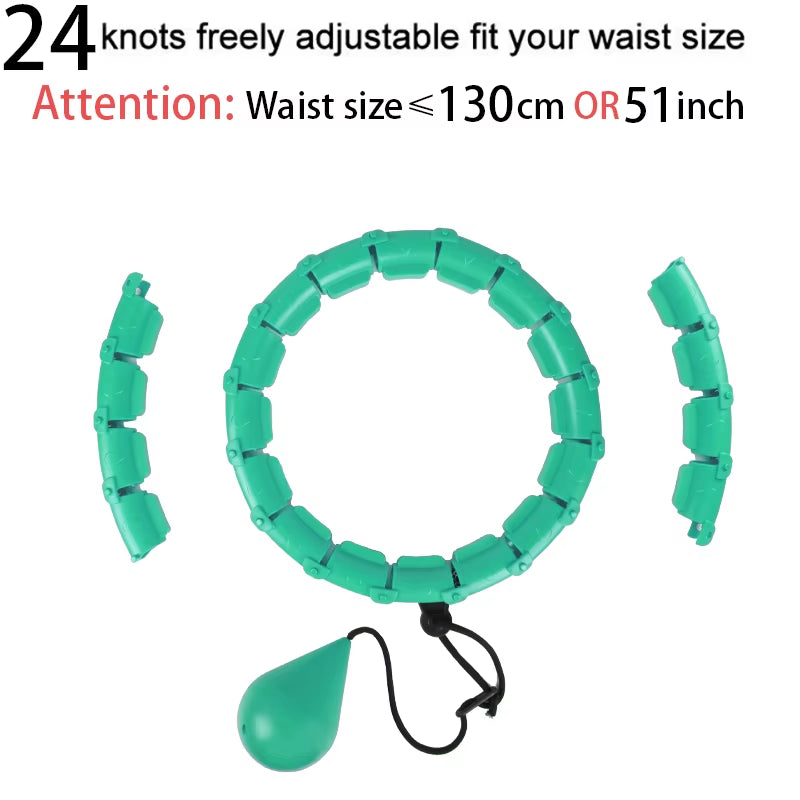 32/20/24/28 Adjustable Sport Hoops Thin Waist Exercise Detachable Massage Hoops Fitness Equipment Gym Home Training Weight Loss