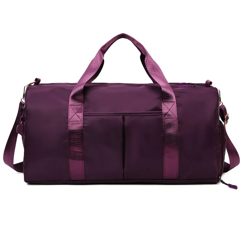 Ultimate Fitness Bag for Women - Versatile Dry-Wet Separation Waterproof Travel Bag for Yoga and More!