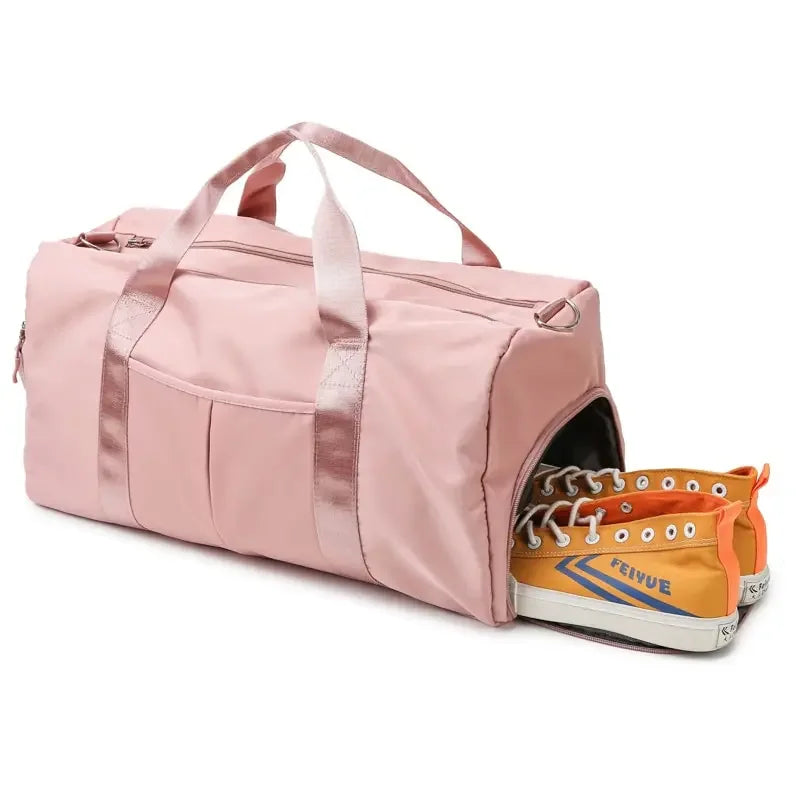 Ultimate Fitness Bag for Women - Versatile Dry-Wet Separation Waterproof Travel Bag for Yoga and More!