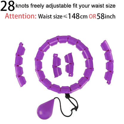 32/20/24/28 Adjustable Sport Hoops Thin Waist Exercise Detachable Massage Hoops Fitness Equipment Gym Home Training Weight Loss